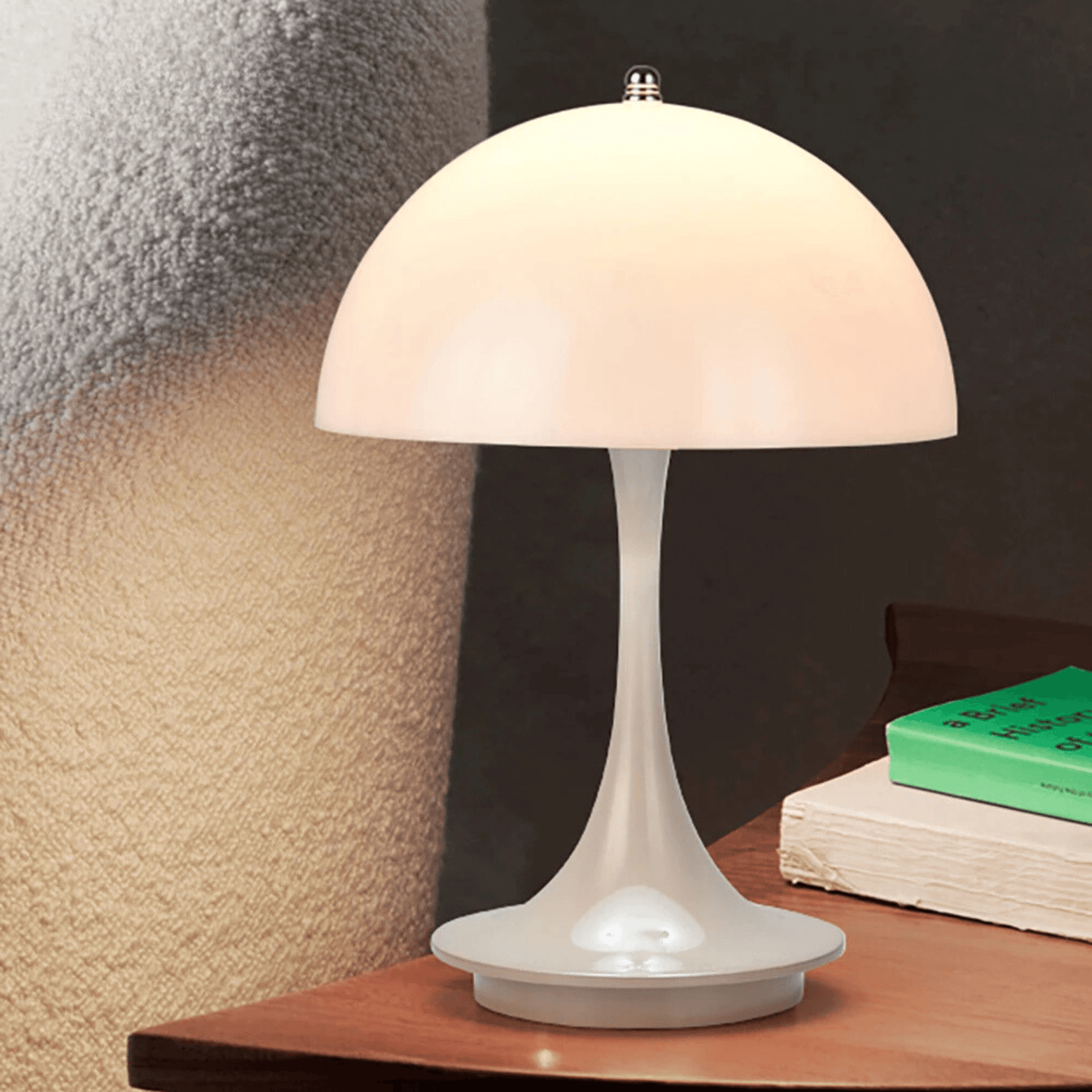 Lampe de table champignon design