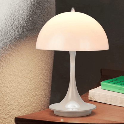 Lampe de table champignon design