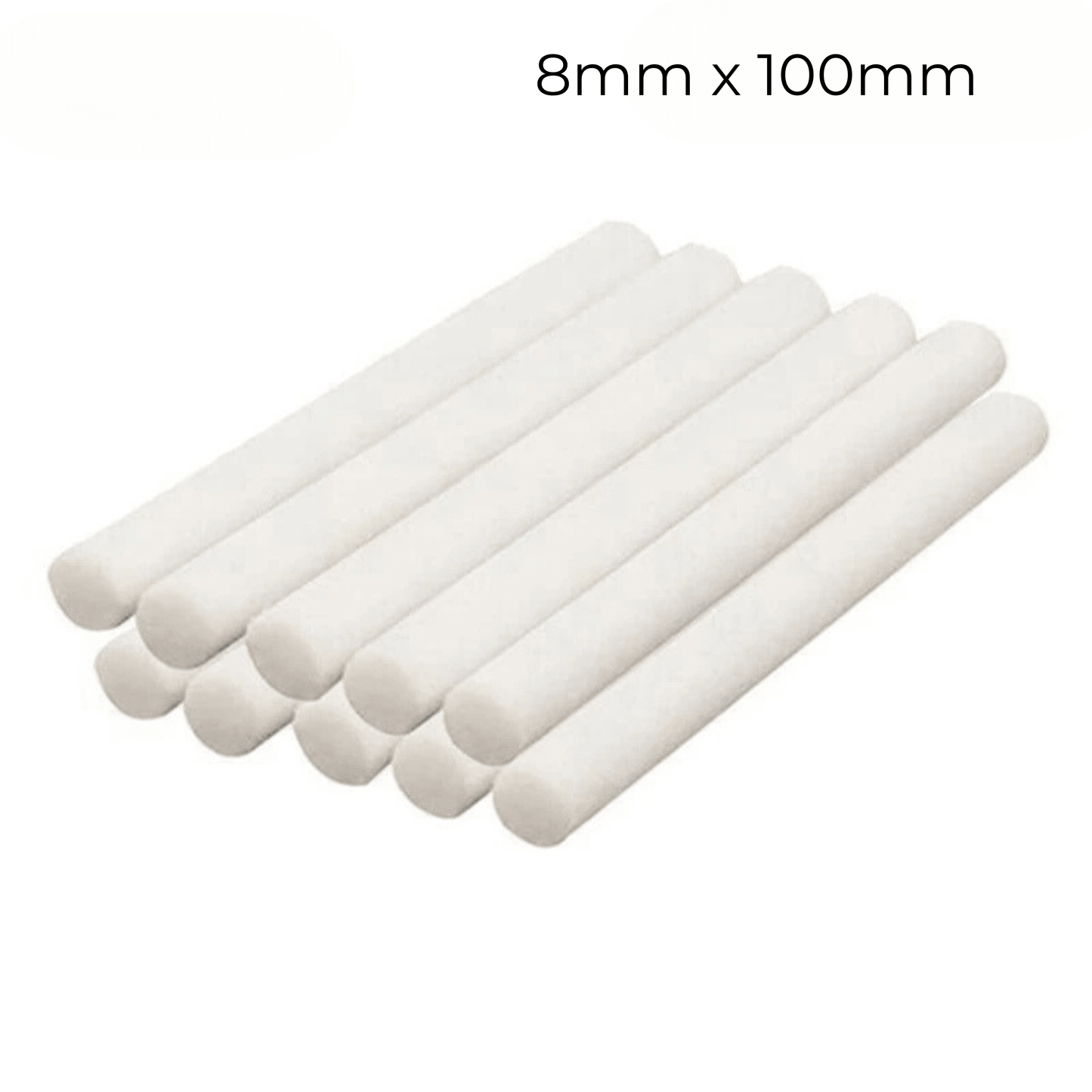 Pack de 10 bâtonnets de filtre en coton pour diffuseur d'arômes