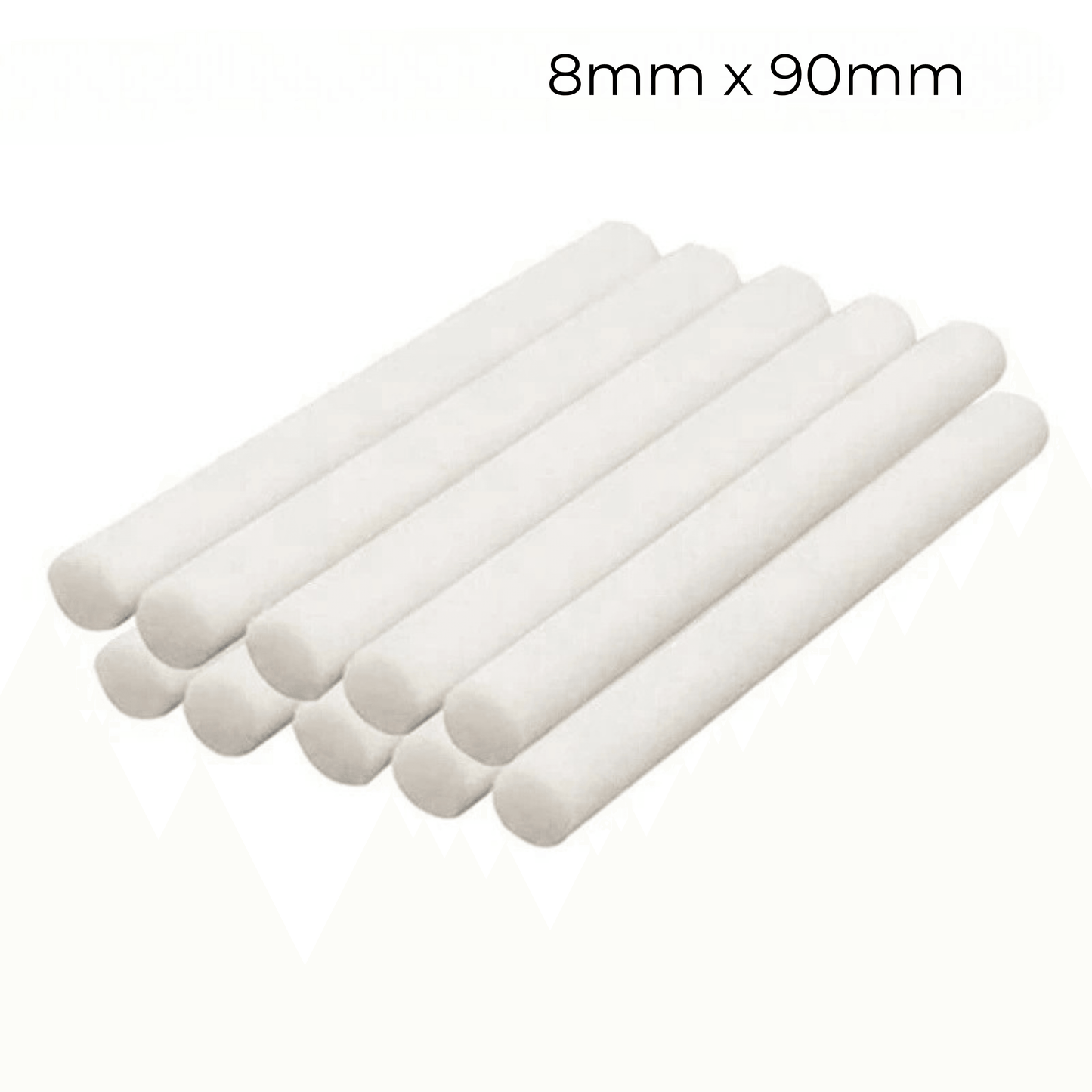 Pack de 10 bâtonnets de filtre en coton pour diffuseur d'arômes