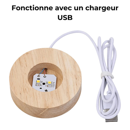 boule de cristal planète USB