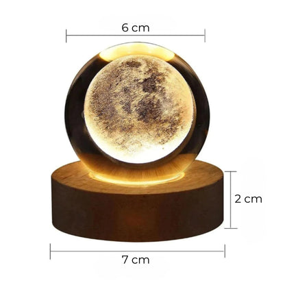 boule de cristal planète dimensions