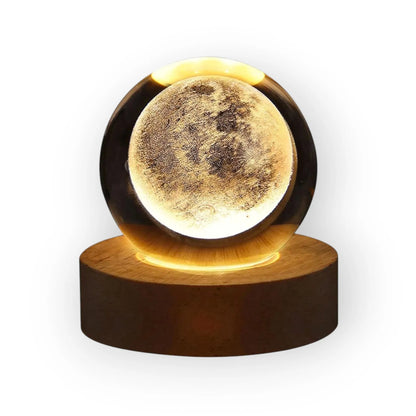 boule de cristal planète lune