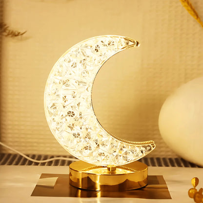 lampe croissant de lune