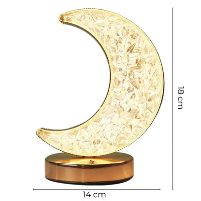 lampe croissant dimensions