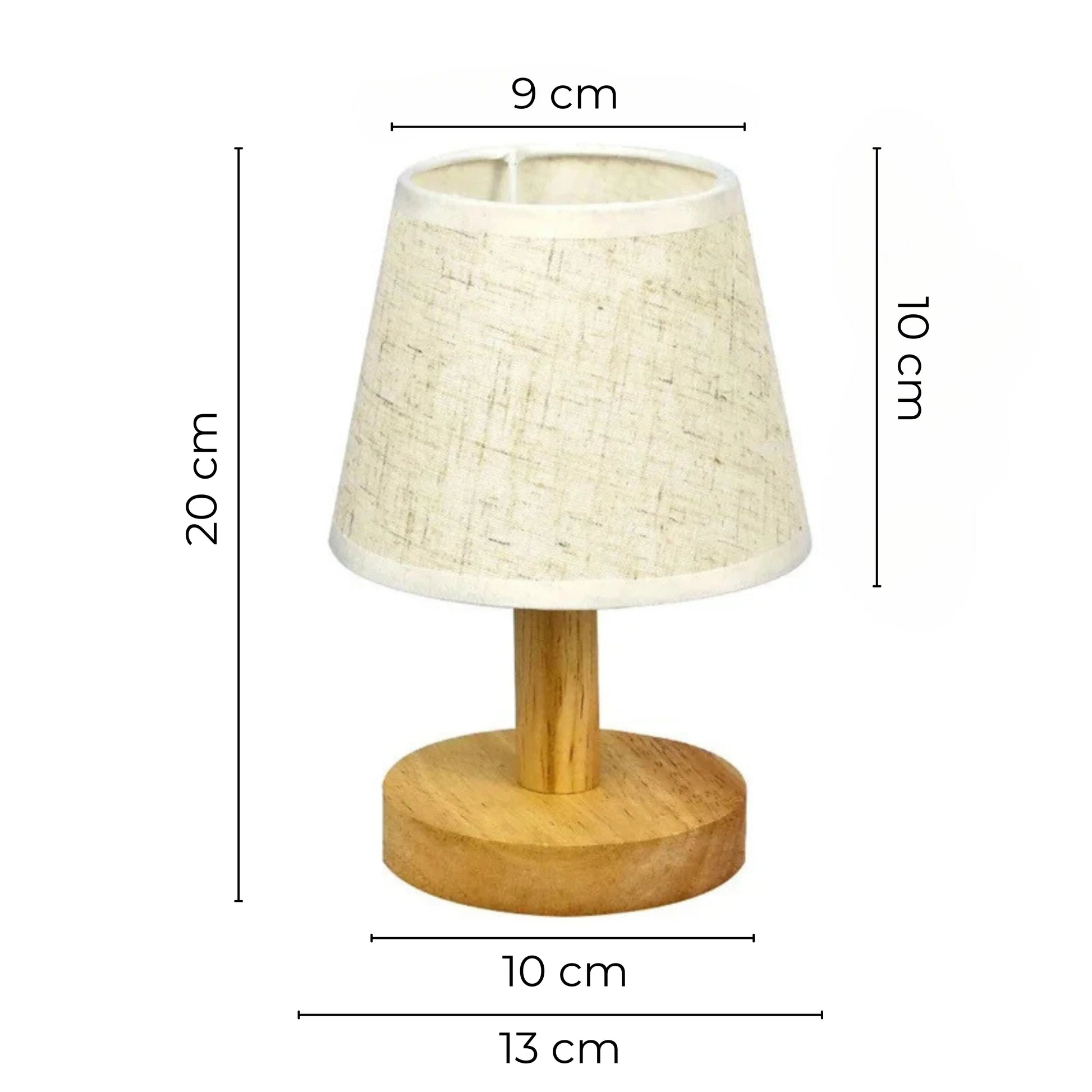 lampe de chevet pied en bois dimensions