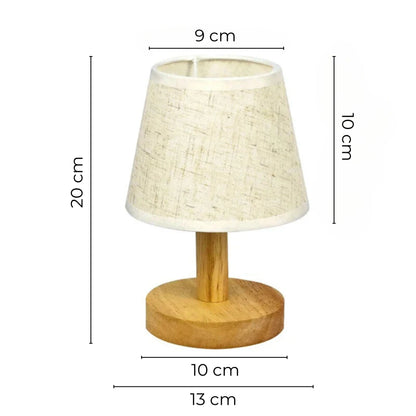 lampe de chevet pied en bois dimensions