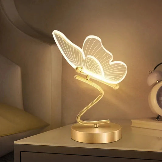 lampe papillon