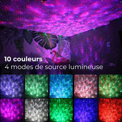 projecteur de ciel étoilé couleurs