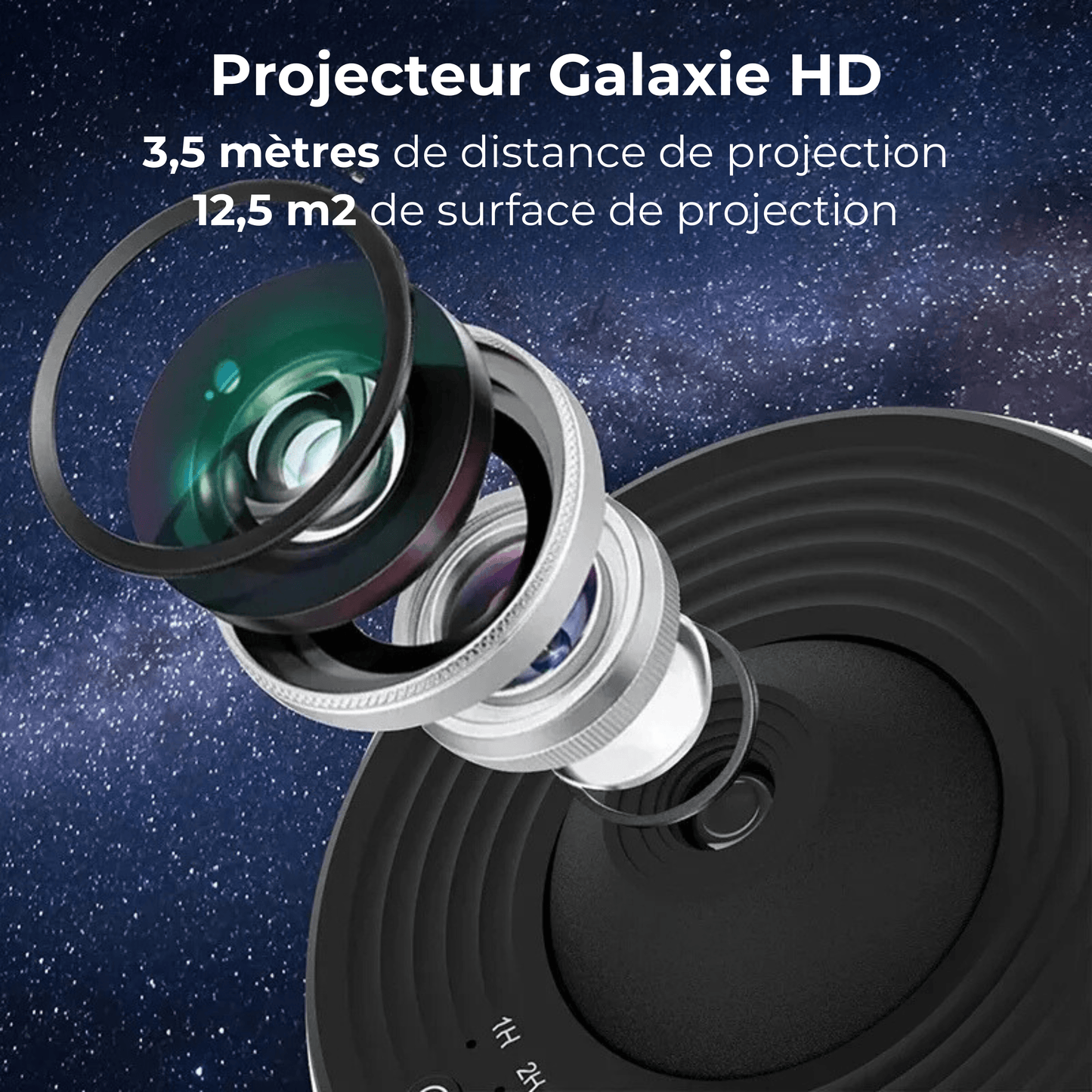 projecteur de galaxie HD