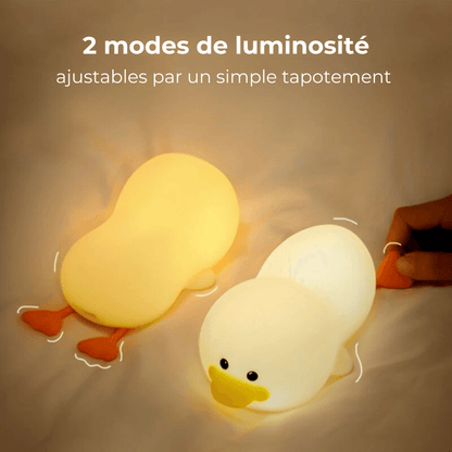 veilleuse canard dodo duck luminosité