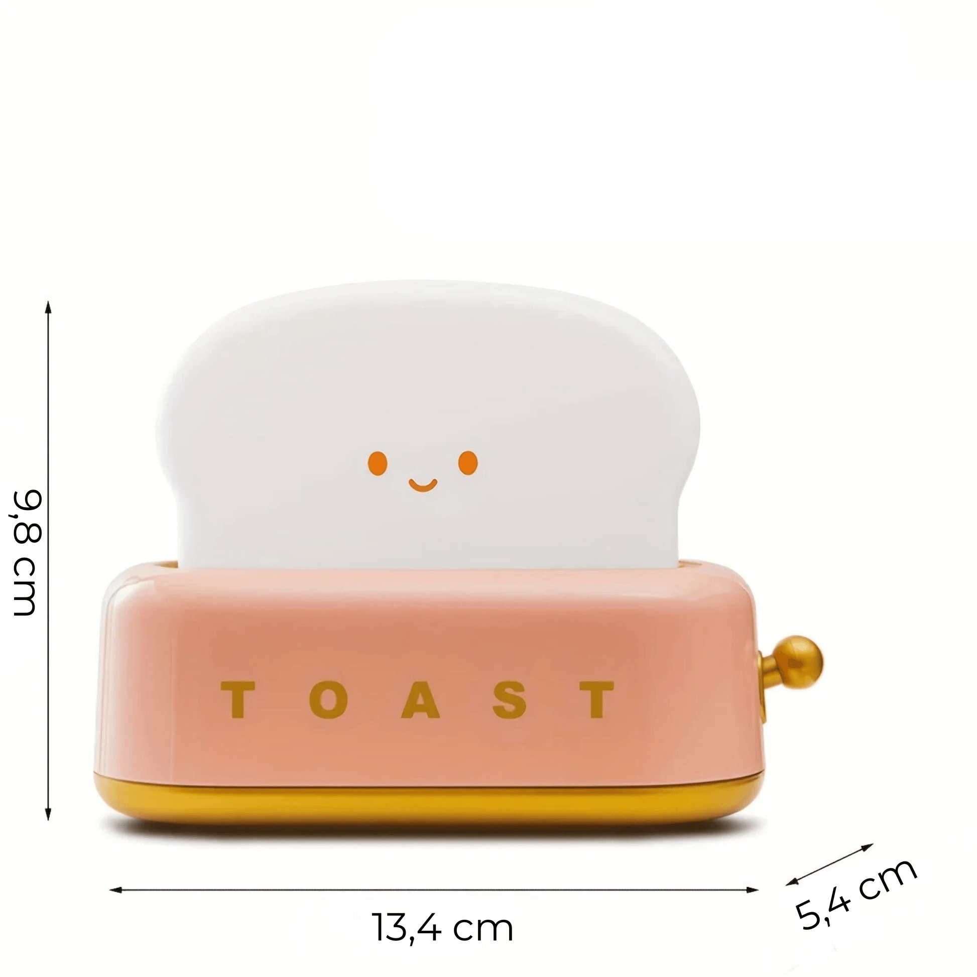 veilleuse toast dimensions